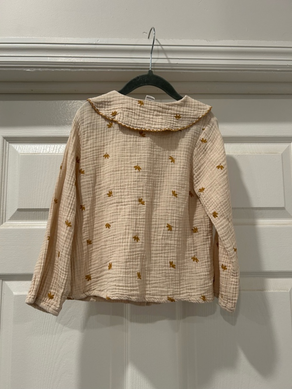 SHEIN Collared Button Front Girl’s Top Size 6 - Picture 2 of 4